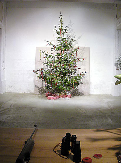 glitterballshooting feinkunstraum 2008