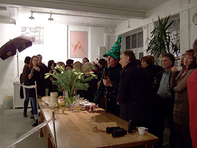 glitterballshooting feinkunstraum 2008