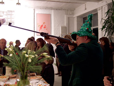 glitterballshooting feinkunstraum 2008