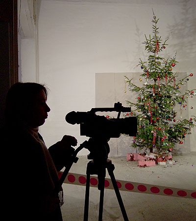 glitterballshooting feinkunstraum 2008