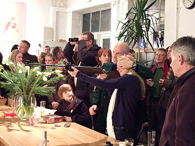 glitterballshooting feinkunstraum 2008