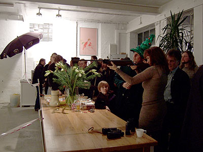 glitterballshooting feinkunstraum 2008