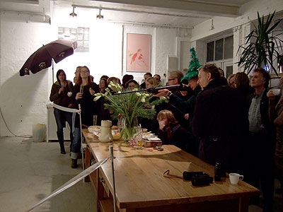 glitterballshooting feinkunstraum 2008